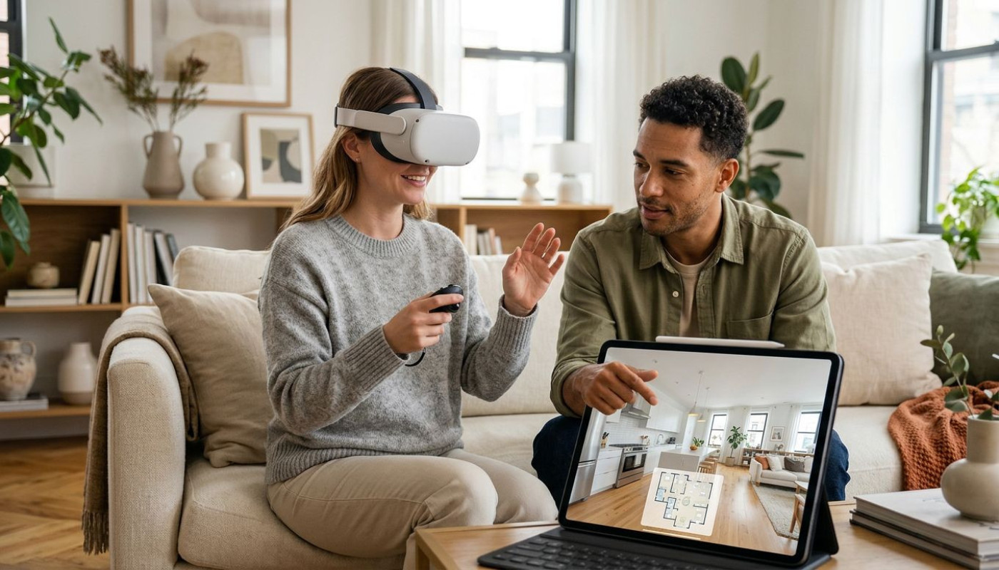 Visite virtuelle : comment elle change la donne pour vendre ou acheter une maison